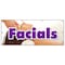 Signmission FACIALS BANNER SIGN spa beauty shop massage manicure pedicure B-96 Facials - alternate 1
